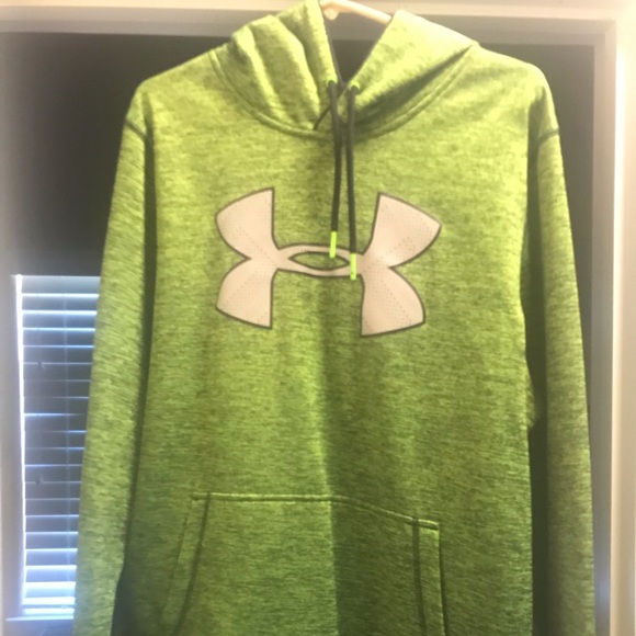 under armour hoodie men green